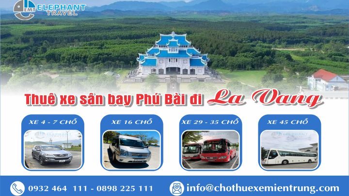 Thuê xe từ sân bay Phú Bài đi La Vang | Nhà Xe 0932 464 111